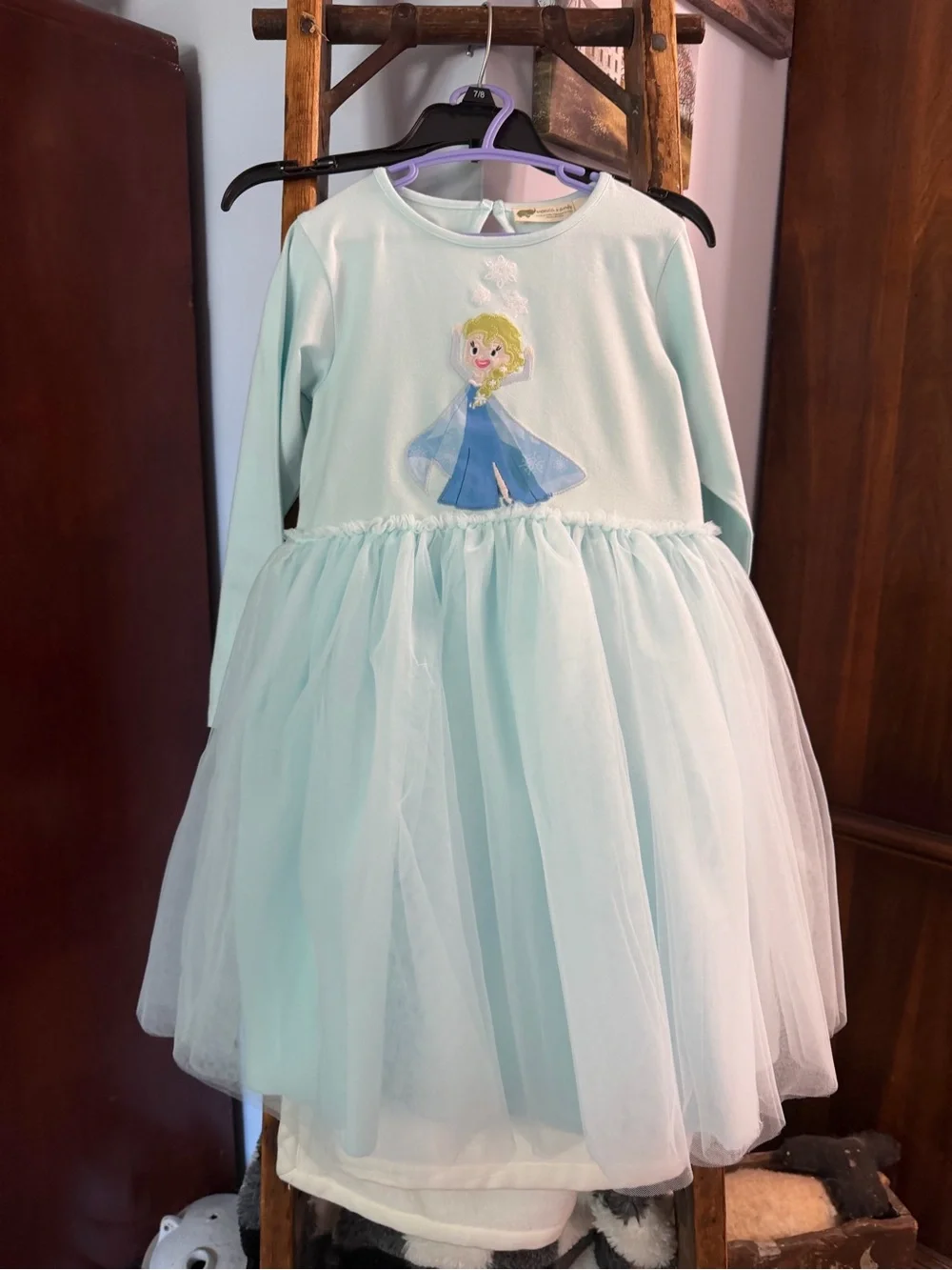 Monica + Andy Organic Long Sleeve Tulle Elsa Dress (8)